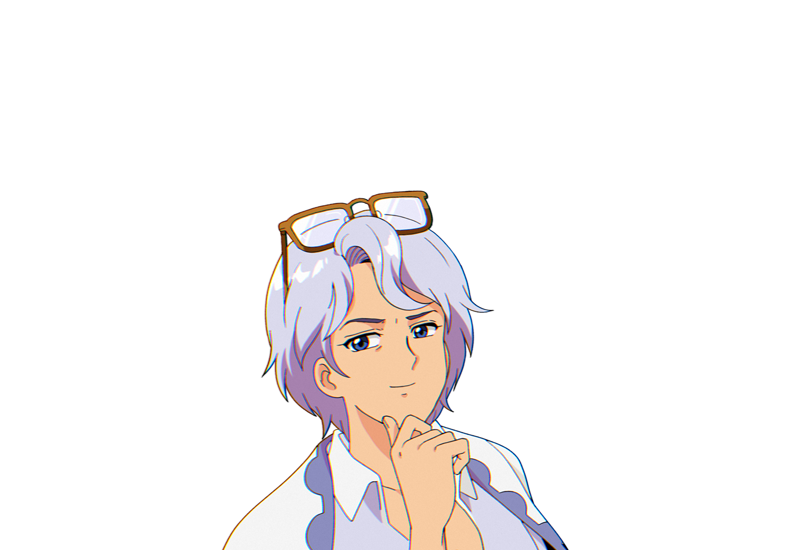 Valen, town doctor, in official character artwork
